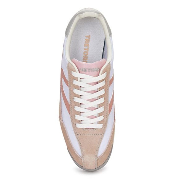 Tretorn Women’s Rawlins 2.0 BLUSH Sneaker Suede Leather Lightweight - Picture 4 of 10